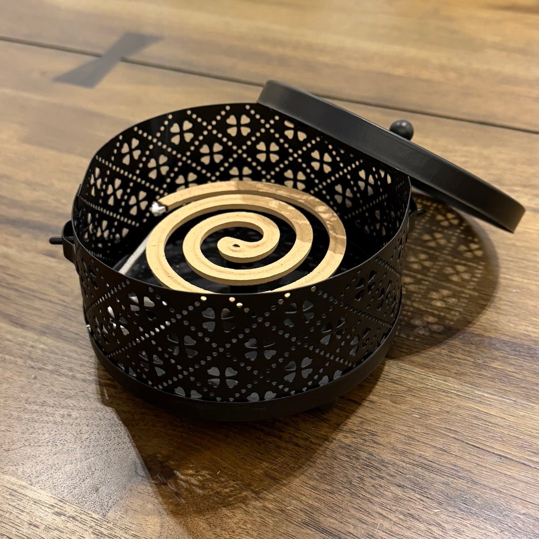 INCENSE COIL DIFFUSER WITH COILS (RENT)